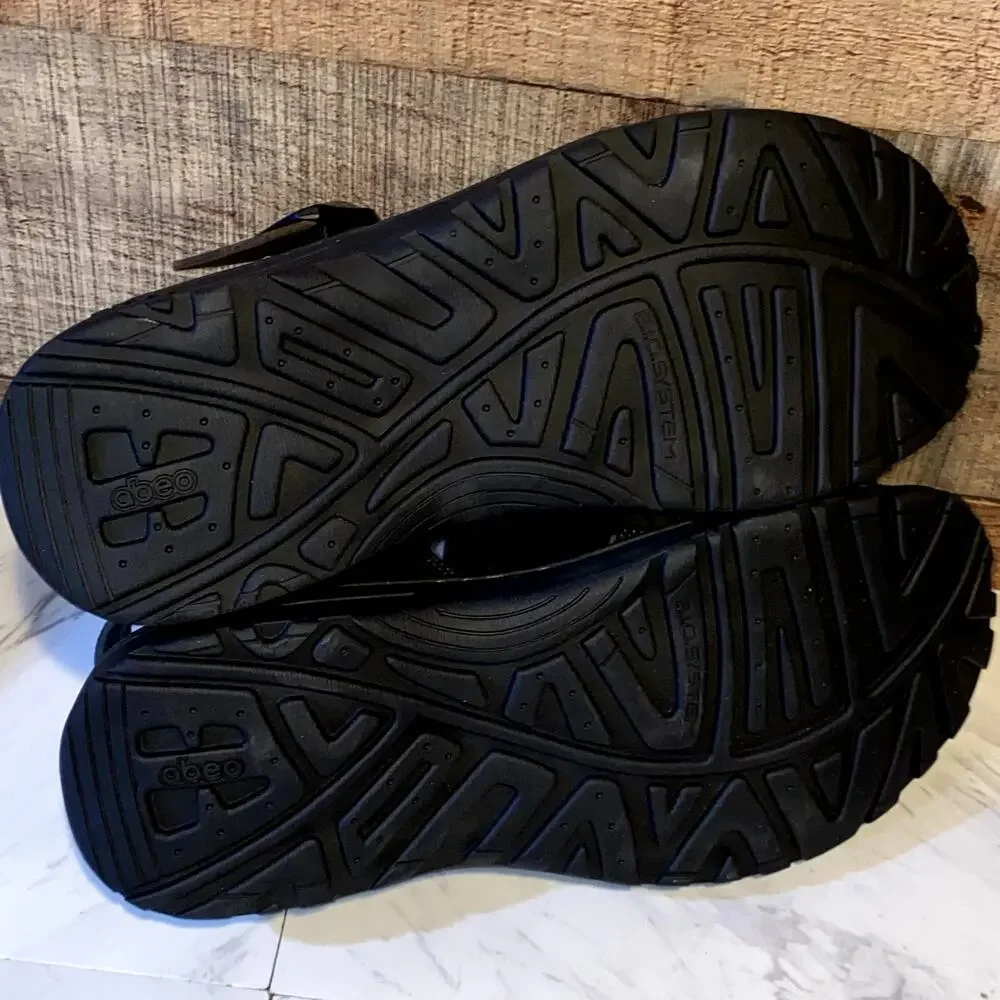 Abeo B.I.O. System Brandon Leather Black Size 8